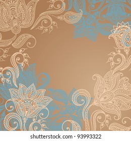 Floral pattern background