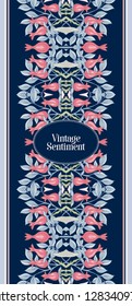 Floral  pattern, background  In art nouveau style, vintage, old, retro style. In gold and black. Good for the cover of a notebook, tablet, phone,  product label. Vector illustration.

