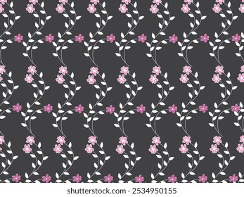 Floral pattern and background design