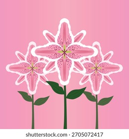 floral pattern background illustration, fabric