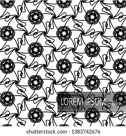 Floral Pattern background. For Invitation cards decoration. Eps10 vector  For Invitation cards decoration,  wrapping, textiles, paper.