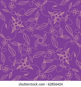 floral  pattern background. vector