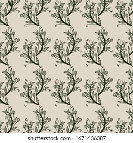 floral pattern background vector abstract