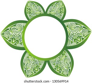 Floral pattern background vector illustration
