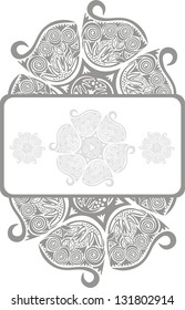 Floral pattern background vector illustration