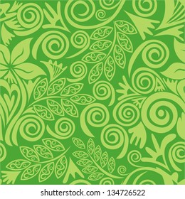 Floral pattern background vector illustration