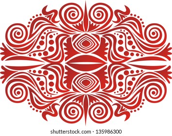 Floral pattern background vector illustration