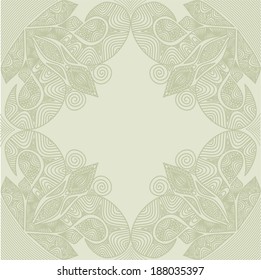 Floral pattern background vector illustration
