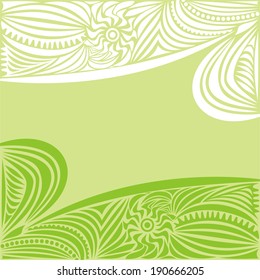 Floral pattern background vector illustration