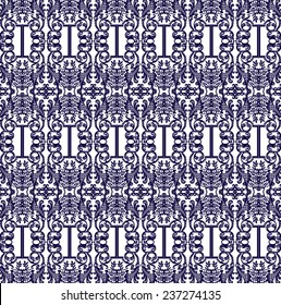 Floral pattern background. vector illustration.