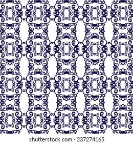 Floral pattern background. vector illustration.