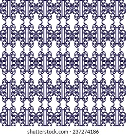 Floral pattern background. vector illustration.