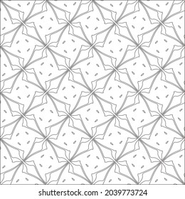 floral pattern background.Repeating geometric pattern from striped elements.  Black pattern. 
