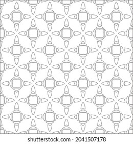 floral pattern background.Repeating geometric pattern from striped elements.  Black pattern. 
