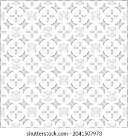 floral pattern background.Repeating geometric pattern from striped elements.  Black pattern. 