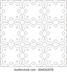 fondo de patrón floral.Patrón geométrico repetido a partir de elementos rayados.  Patrón negro. 