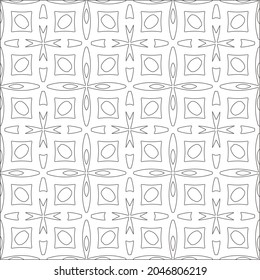 floral pattern background.Repeating geometric pattern from striped elements.  Black pattern. 