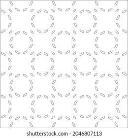 fondo de patrón floral.Patrón geométrico repetido a partir de elementos rayados.  Patrón negro. 