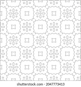 floral pattern background.Repeating geometric pattern from striped elements.  Black pattern. 