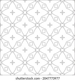 fondo de patrón floral.Patrón geométrico repetido a partir de elementos rayados.  Patrón negro. 
