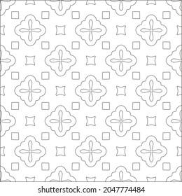 fondo de patrón floral.Patrón geométrico repetido a partir de elementos rayados.  Patrón negro. 
