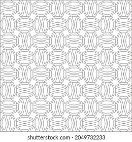 floral pattern background.Repeating geometric pattern from striped elements.  Black pattern. 