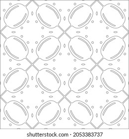 fondo de patrón floral.Patrón geométrico repetido a partir de elementos rayados.  Patrón negro. 