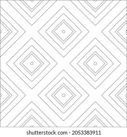 floral pattern background.Repeating geometric pattern from striped elements.  Black pattern. 