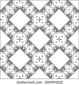 floral pattern background.Repeating geometric pattern from striped elements.  Black pattern. 