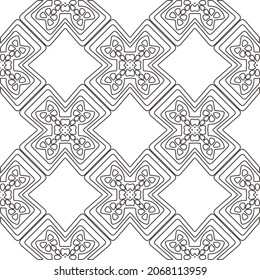 
fondo de patrón floral.Patrón geométrico repetido a partir de elementos rayados.   Patrón blanco y negro.