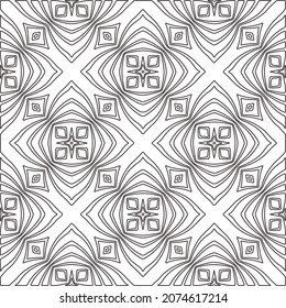 fondo de patrón floral.Patrón geométrico repetido a partir de elementos rayados.  Patrón negro. 