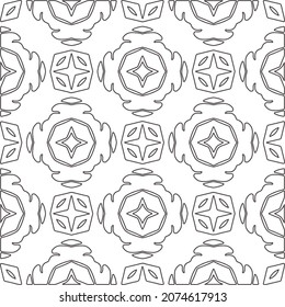 fondo de patrón floral.Patrón geométrico repetido a partir de elementos rayados.  Patrón negro. 