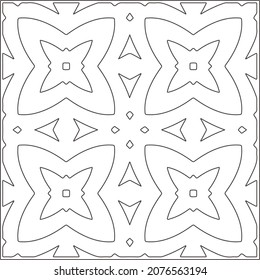 
floral pattern background.Repeating geometric pattern from striped elements.  Black pattern. 