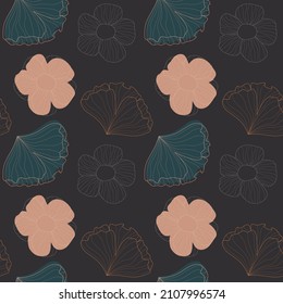 Blumenmuster schöne Blumen schöne Paletten Stoffpapier Tapete Design