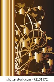 Floral pattern blank