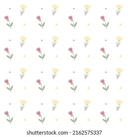 Floral pattern. Blue flowers on a pattern for background, textile, wallpaper.

