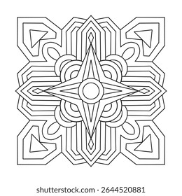 Floral Pattern Born from Natural Motion