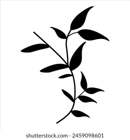 Floral Pattern Brush Vector Element