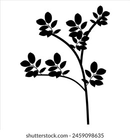 Floral Pattern Brush Vector Element