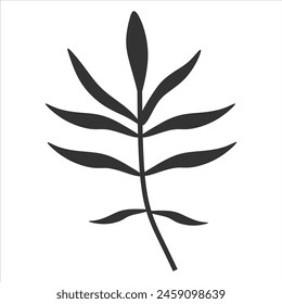 Floral Pattern Brush Vector Element