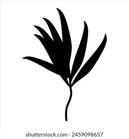 Floral Pattern Brush Vector Element