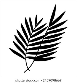 Floral Pattern Brush Vector Element