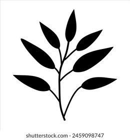 Floral Pattern Brush Vector Element