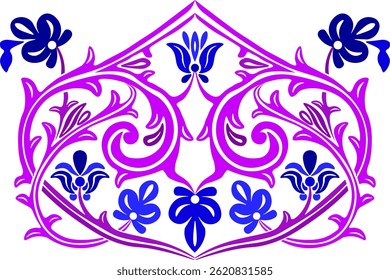 floral pattern can be used for any decoration