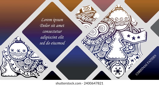 Floral pattern. cartoon doodle designe. party invitation card. Template for banner or cover