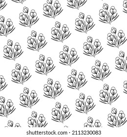 
floral pattern classic background.hand drawn concept flower pattern art