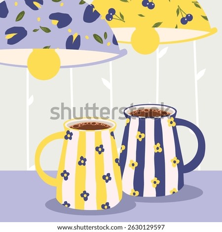 floral pattern Coffee Tea Mug art print