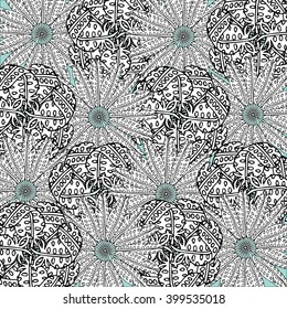  Floral Pattern Colorind Page