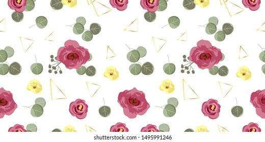 floral pattern for decoration, scrapbooking, gift wrapping, crafting, background, wallpaper and many more.