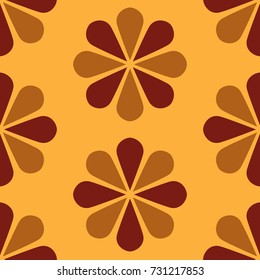 Floral Pattern Design, Babies and Kids Summer, Spring Seamless Vector Background, Cute  Wrapping Paper